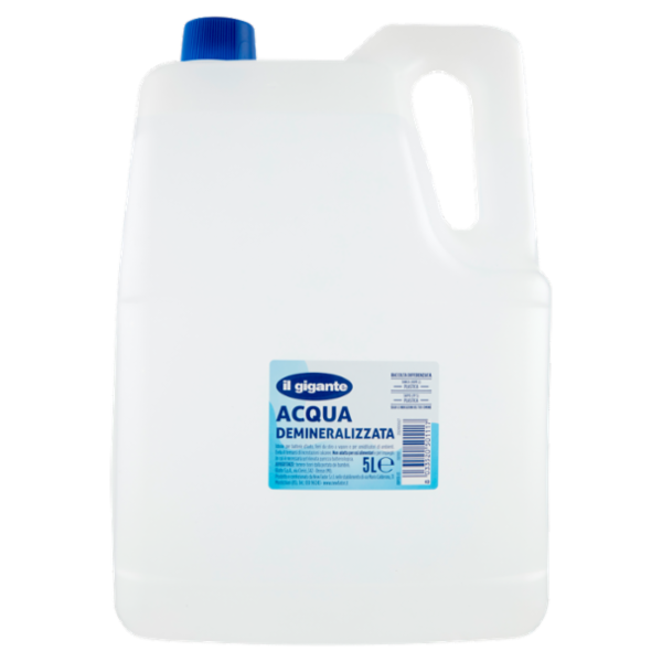 IL GIGANTE Acqua Demineralizzata 5 L