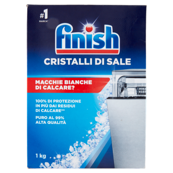 Finish Cristalli di Sale cura lavastoviglie 1000 g
