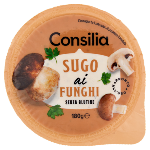 Consilia Sugo Fresco ai Funghi 180 g