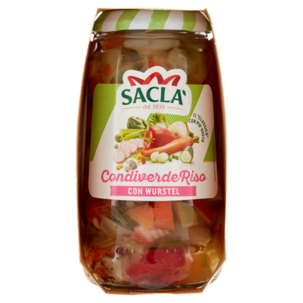 Saclà Condiverde Riso con Wurstel 2 x 290 g