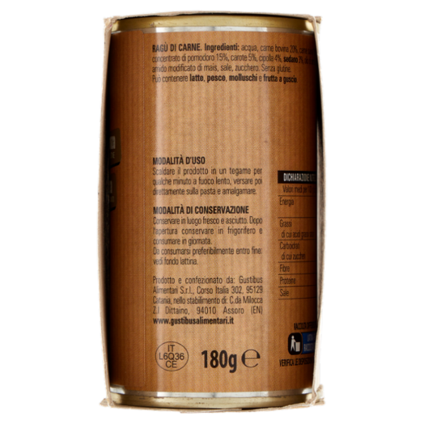 Gustibus Ragù Classico 2 x 180 g