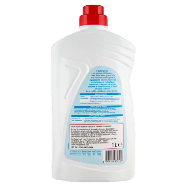 Selex Casa Bella Detergente per Pavimenti Classico 1 L
