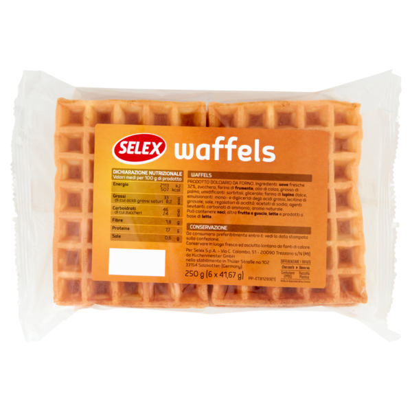Selex Waffels 6x41,6 g
