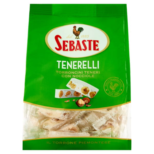 Sebaste Tenerelli Torroncini Teneri con Nocciole 180 g