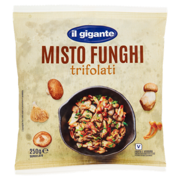 IL GIGANTE Misto Funghi trifolati Surgelati 250 g