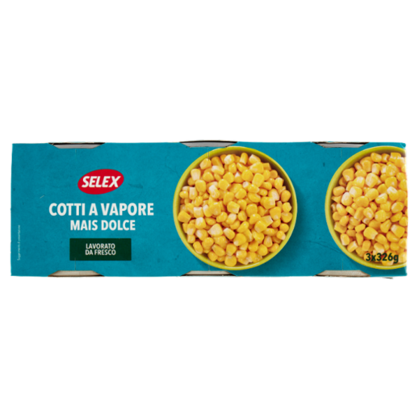Selex Mais Dolce Lessato 3x326 g