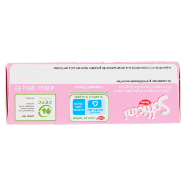 Sofficini Findus 4 Sofficini Prosciutto Cotto Più Mozzarella 250 g