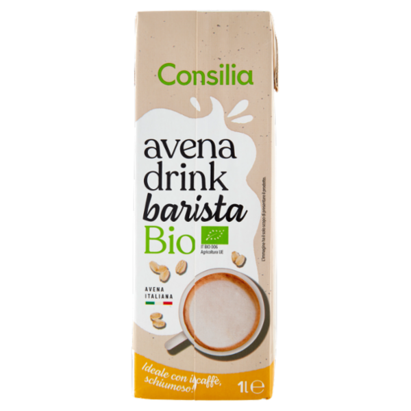Consilia Bevanda a Base di Avena Biologica Barista 1 L