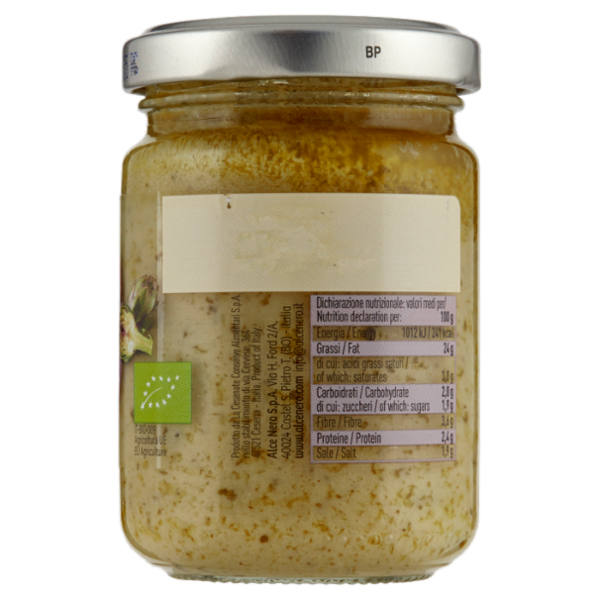 alce nero Pesto ai Carciofi 130 g