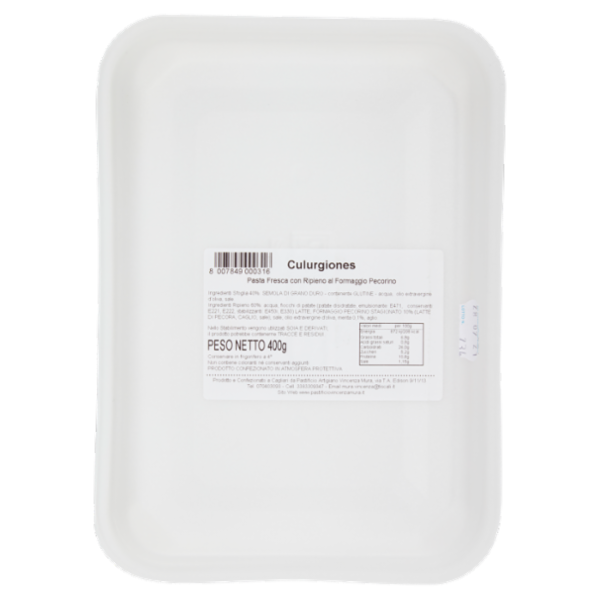 Vincenza Mura Culurgiones 400 g
