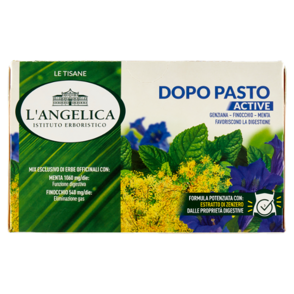 L'Angelica Le Tisane Dopo Pasto Active 18 Filtri 36 g