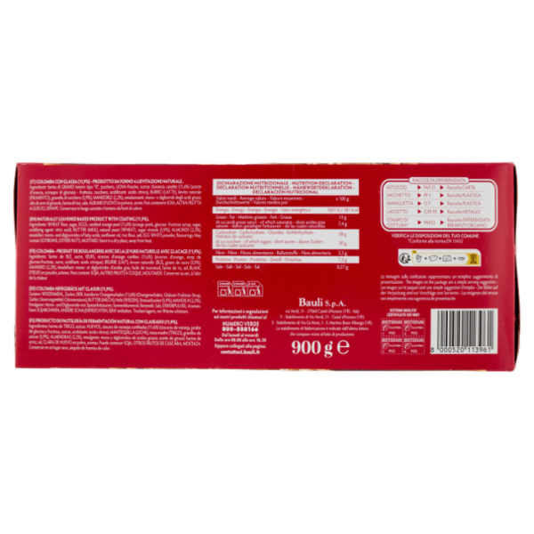 Bistefani Colomba Tradizionale con Canditi 900 g