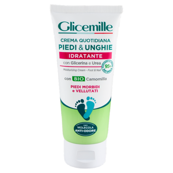 Glicemille Crema Quotidiana Piedi & Unghie Idratante 100 mL