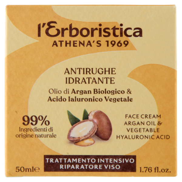 l'Erboristica Trattamento Intensivo Riparatore Viso Antirughe Idratante 50 ml