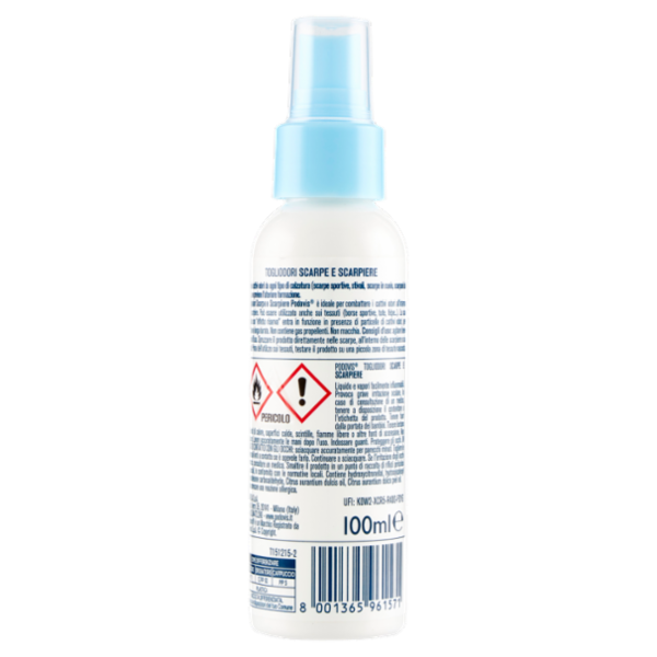 Podovis Deodorazione Togliodori Scarpe e Scarpiere 100 ml