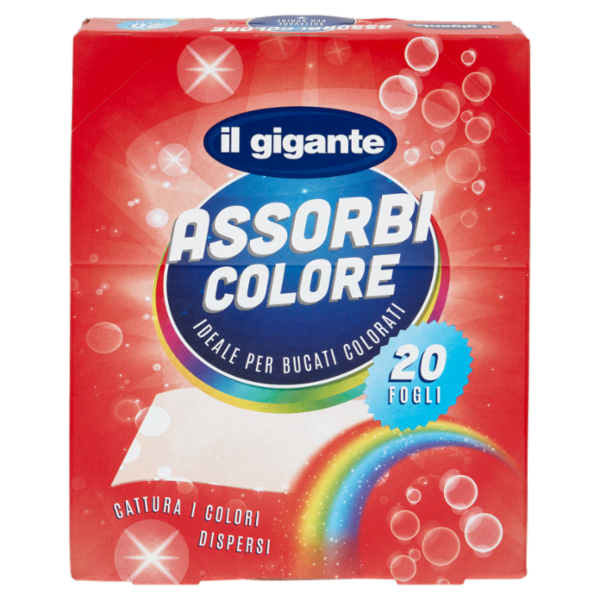 IL GIGANTE Assorbi Colore Fogli 20 pz