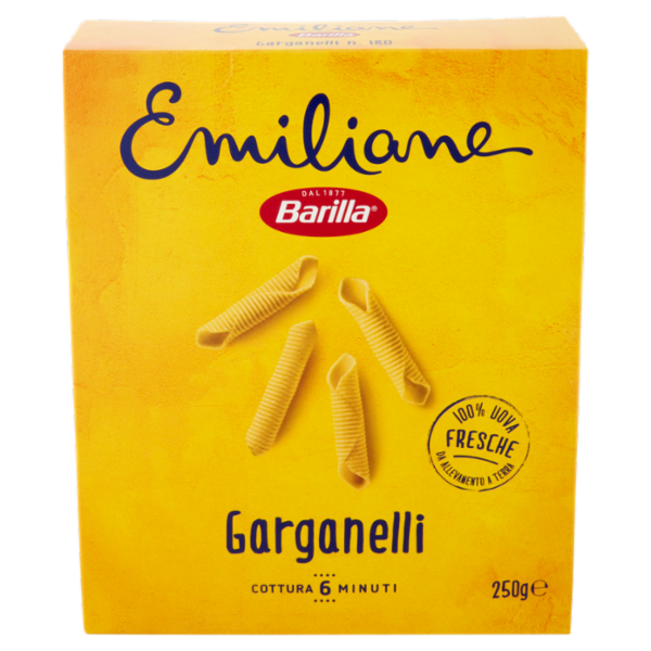 Barilla Emiliane Garganelli Pasta all'Uovo 250g