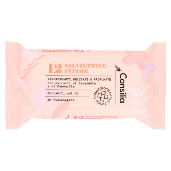 Consilia Salviettine Igiene Intima 12 pezzi