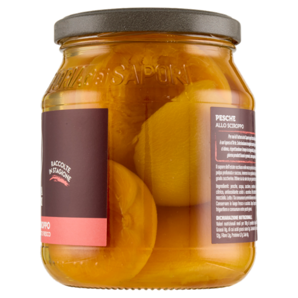 Fattoria dei Sapori Pesche allo Sciroppo 615 g