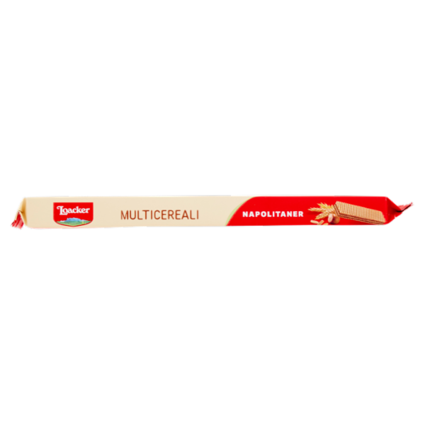 Loacker Wafer Multicereali Napolitaner con farro, grano e avena con crema alle nocciole wafers 175g