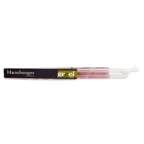 greel bio Hamburger di Bovino 100% biologico 0,200 kg