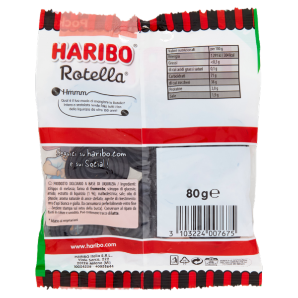 Haribo Rotella 80 g