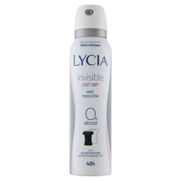 Lycia invisible Fast Dry deo spray 150 ml
