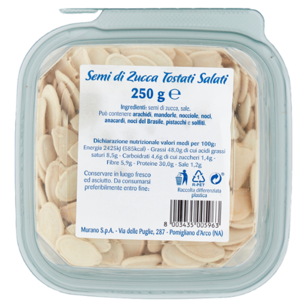 Fatina Semi di Zucca Tostati Salati 250 g