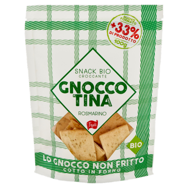Figulì Gnoccotina Snack Rosmarino Bio 100 g