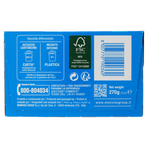 Monviso èsenza Senza Zuccheri Aggiunti Fette biscottate 270 g