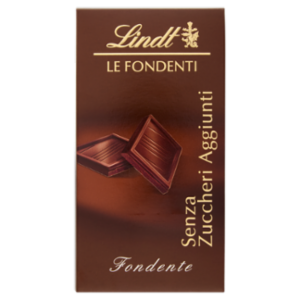 Lindt Tavoletta Fondente Senza Zuccheri Aggiunti 100 g