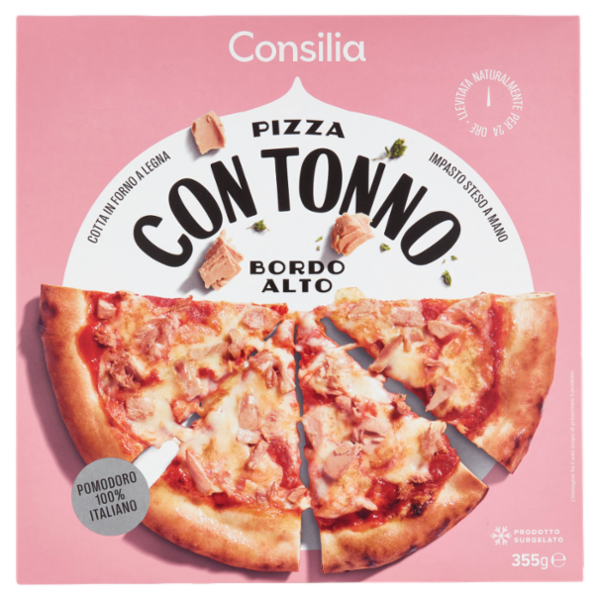 Consilia Pizza con Tonno Surgelata 355 g