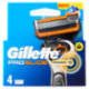 Gillette Proglide Power Lamette di ricambio per Rasoio da Uomo, 4 Ricariche