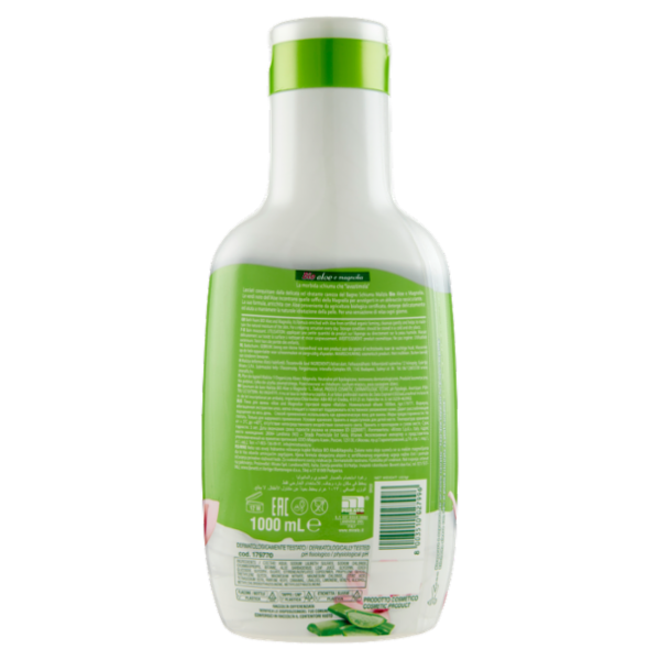 Malizia Bagno Schiuma Bio aloe e magnolia 1000 mL