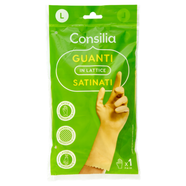 Consilia Guanti Satinati Misura Grande (8-8,5)