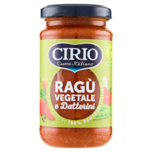 Cirio Ragù Vegetale e Datterini 190 g