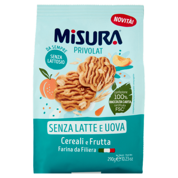 Misura Privolat Cereali e Frutta 290 g