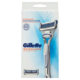Gillette Rasoio da Uomo SkinGuard Sensitive con Aloe Manico + Lamette di Ricambio, 2 Ricariche