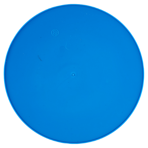 Selex Pattumiera Basculante Azzurra con Coperchio Grigio 25 L