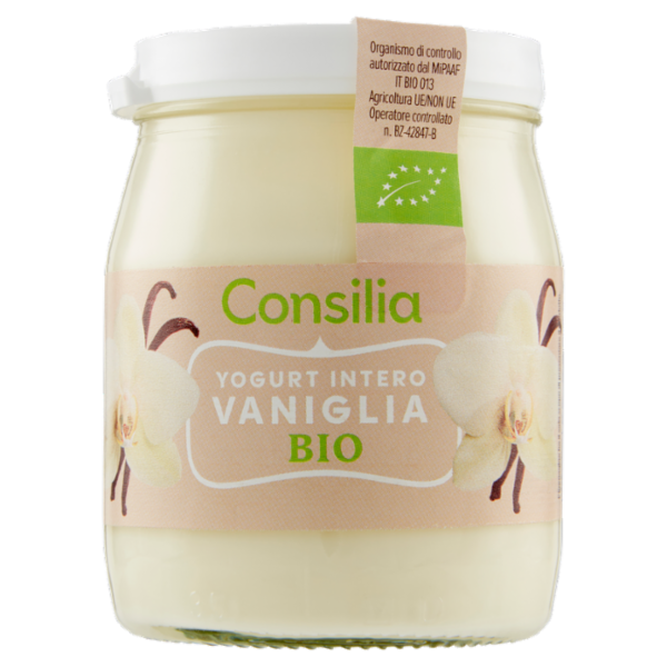 Consilia Yogurt Intero Vaniglia Biologico 150 g