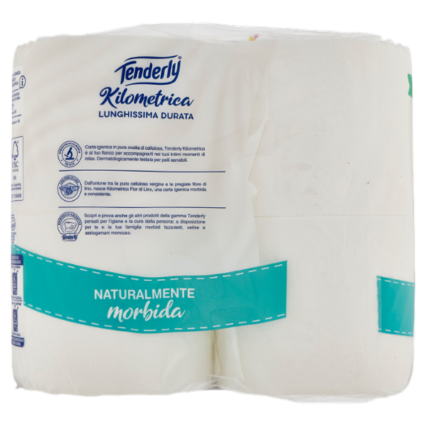 Tenderly Kilometrica Rotoli Lunghissimi 4 pz