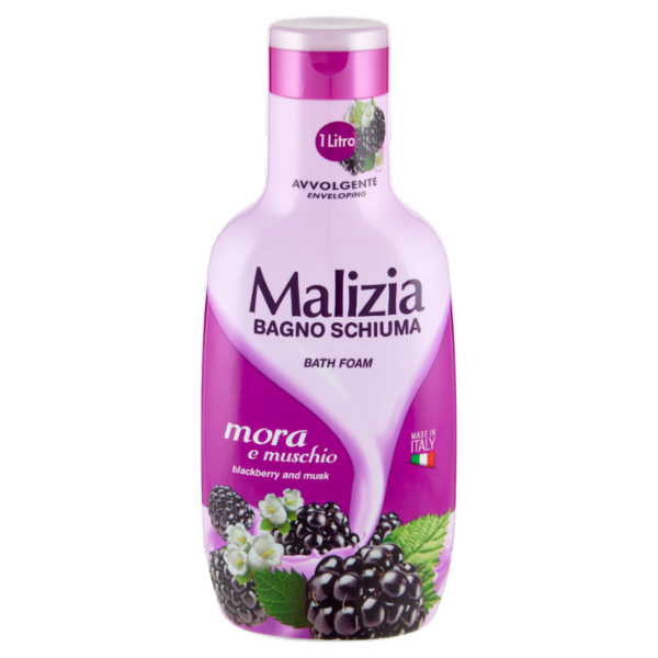 Malizia Bagno Schiuma mora e muschio 1000 mL
