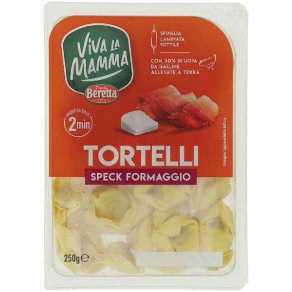 Fratelli Beretta Viva La Mamma Tortelli Speck E Formaggio Di Capra Sfoglia Sottile 250 G