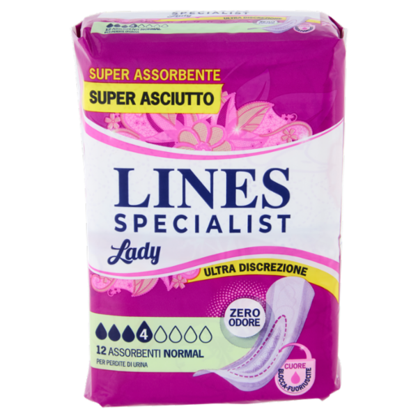 Lines Specialist Lady Assorbenti Normal 12 pz