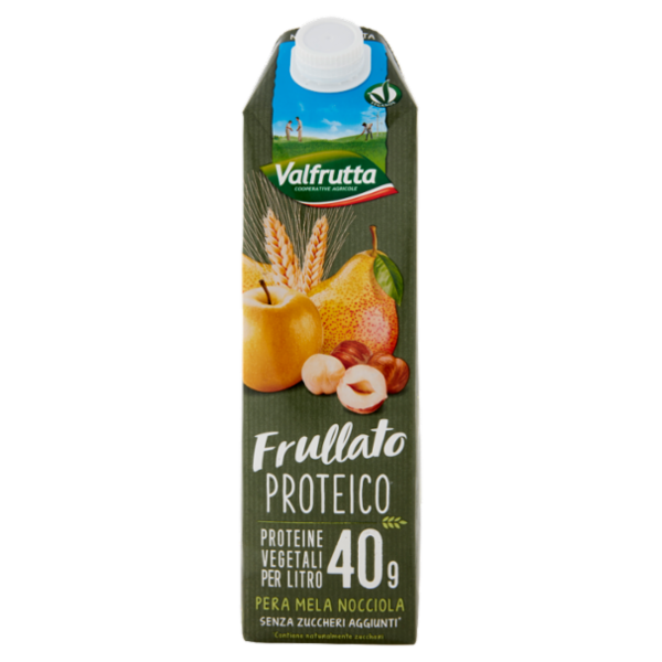 Valfrutta Frullato Proteico Pera Mela Nocciola 1000 ml