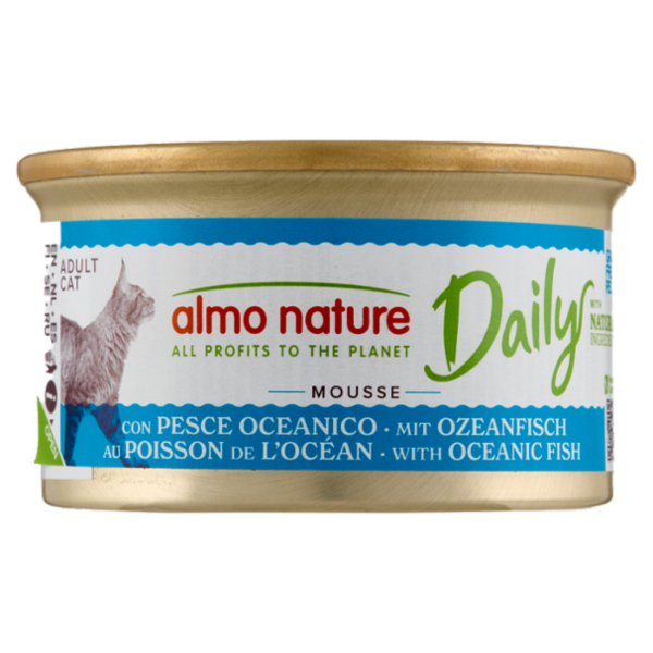 almo nature Daily Adult Cat Mousse con Pesce Oceanico 85 g