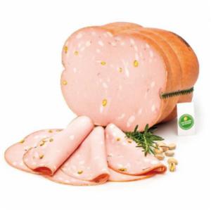 Mortadella Favola In Cotenna Naturale Con Pistacchi