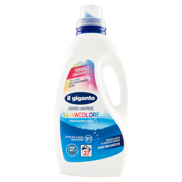 IL GIGANTE Liquido Lavatrice Salvacolore 1350 ml
