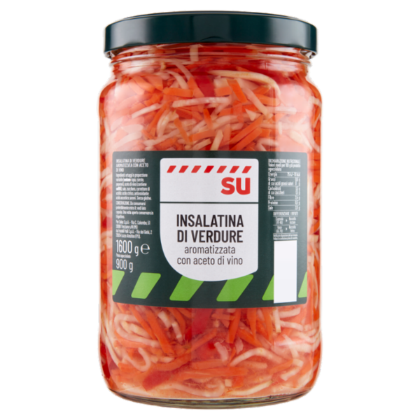 Sù Insalatina di Verdure Aromatizzata con Aceto di Vino 1,6 kg