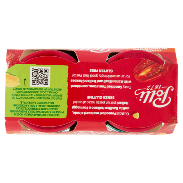 Polli Pesto Pomodori Secchi e Formaggio 2 x 90 g